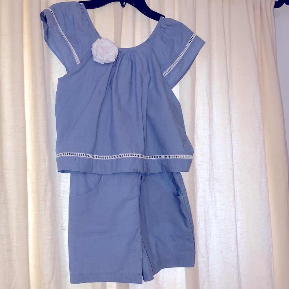 Girls Janie and Jack Romper